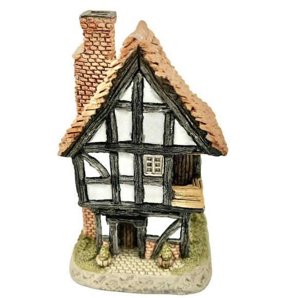 David Winter Cottages 1984 Spinners Cottage Vintage Excellent Handpainted - Picture 1 of 7
